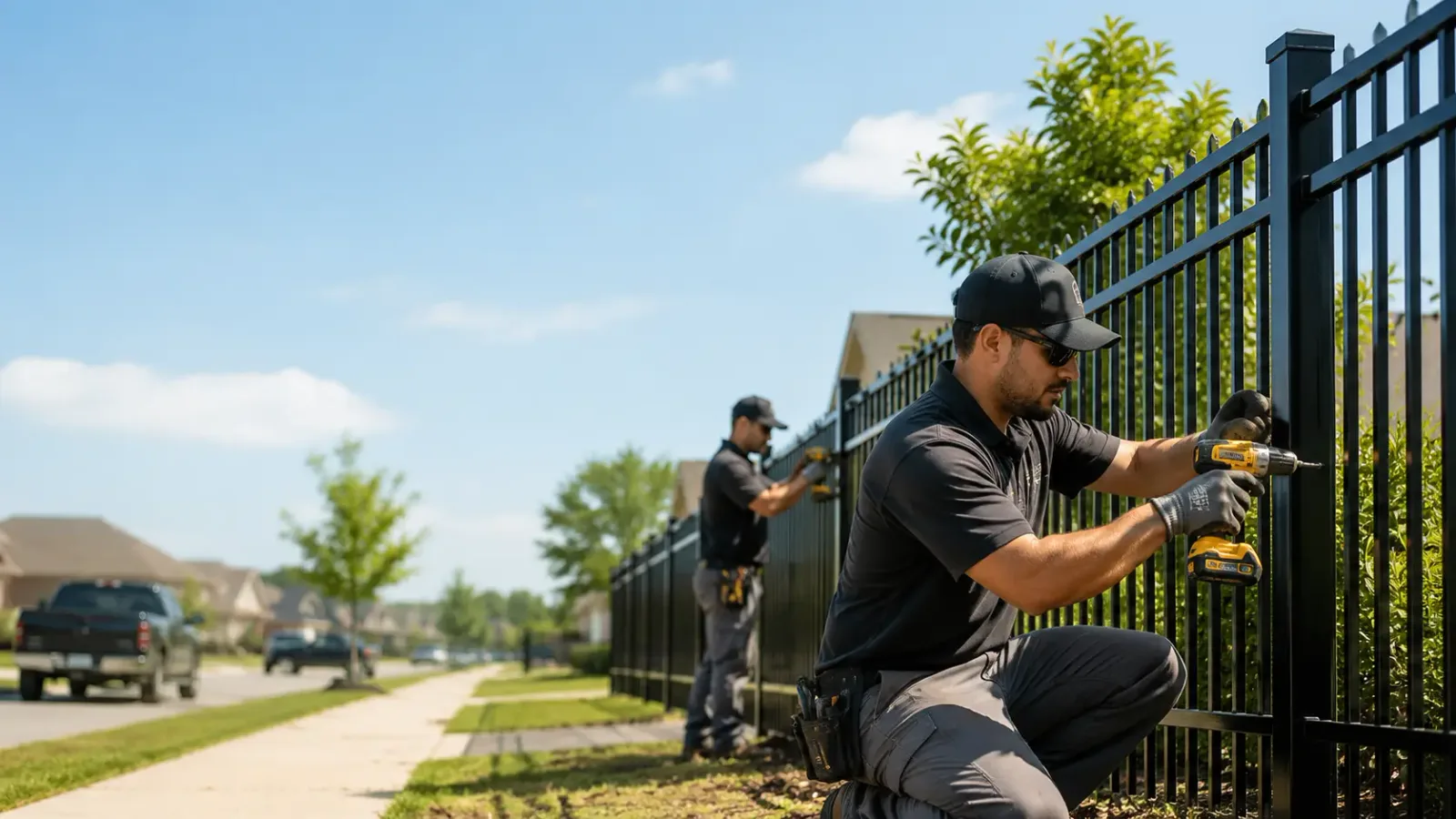 Metal Fence Installation in Durant, MS
